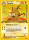 Raichu card art
