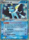 Vaporeon ex card art