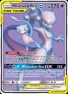 Mewtwo & Mew GX card art