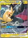 Pikachu & Zekrom GX card art
