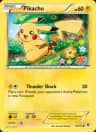 Pikachu card art