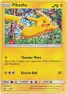 Pikachu card art