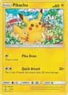 Pikachu card art