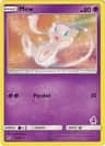 Mew (Mewtwo Stamped) card art