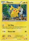 Pikachu card art