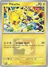 Pikachu card art